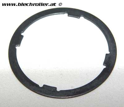 Distanzscheibe Getriebe (d) 1,0mm, PIAGGIO für Vespa 50 2°/L/R/S 2°/SR/SS/90 2°/100/125/PV/ET3/PK50-125/XL/XL2/PX80-200 E Lusso 2°/'98'MY/'11/T5/Cosa