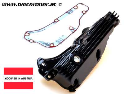Ölwanne mit Schauglas, alle GTS 300 HPE sowie GTS 125 2009-2016, schwarz glänzend, inkl. Dichtung