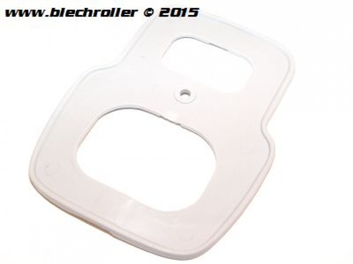 Dichtung BOSATTA "Antik klein" Rahmen Rücklicht für Vespa 50S/SR/SS/90 SS/R/125 Nuova >0140161 - Grau