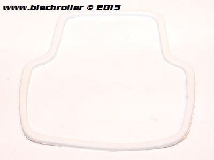 Dichtung SIEM "Antik klein" Rücklichtglas für Vespa 50S/SR/SS/90 SS/R/125 Nuova - Weiß