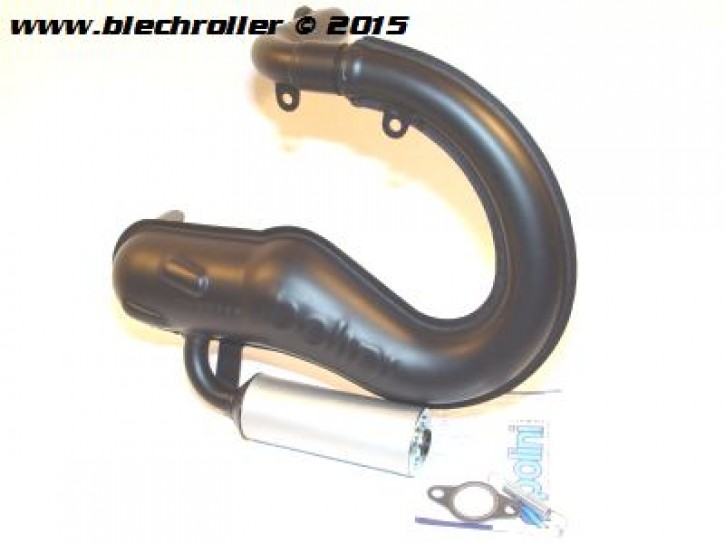 * Rennauspuff POLINI Banane / Schnecke für Vespa 50/N/L/R/S/Special/SR/SS