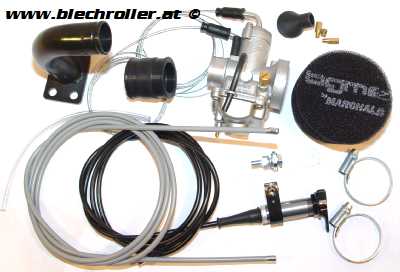 Vergaserkit SERIE PRO mit POLINI CP 23mm Rundschieber für Vespa 150 GS