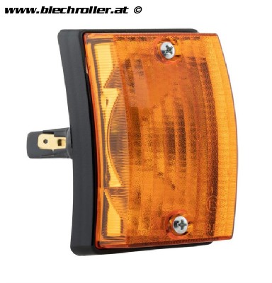 Blinker SIEM vorne/rechts - komplett, für Vespa PK 50-125 S/SS /Lusso/Automatica - Gelb