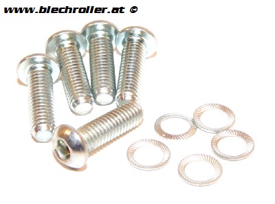 Schrauben/Montage Kit M6x20 mm, Innensechskant fürBremsscheibe Grimeca NT/MY/`98/LML Star