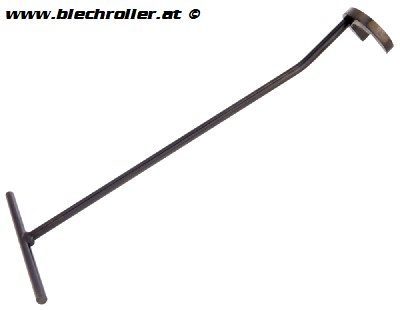 Benzinhahnschlüssel gekröpft für Ein-/Ausbau Benzinhahn bei Vespa Small- & LageFrame