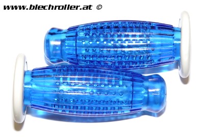 Ballongriffe "Superflex" für Vespa 50-125 PV/ET3/125 GT/GTR/Super/TS/ 150 GL/Sprint/V/Super/180SS/200 Rally/PX80-200/PE Lusso/'98/MY - Blau