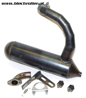 Rennauspuff EGIG Performance Superbanana Touring für Vespa 90/R/SS/100/125/PV/ET3