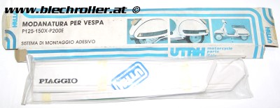 Kotflügel-/Seitenhauben Schutzpads UTAH für Vepsa PE/PX 125/120/200 - RETRO ORIGINALVERPACKT - Restposten