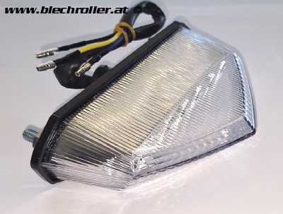 Rücklicht LED für Aprilia, Beeline, Beta, Bultaco, CPI, Derbi, Gilera, MH - Motorhispania, Peugeot, Rieju - Einzelstecker