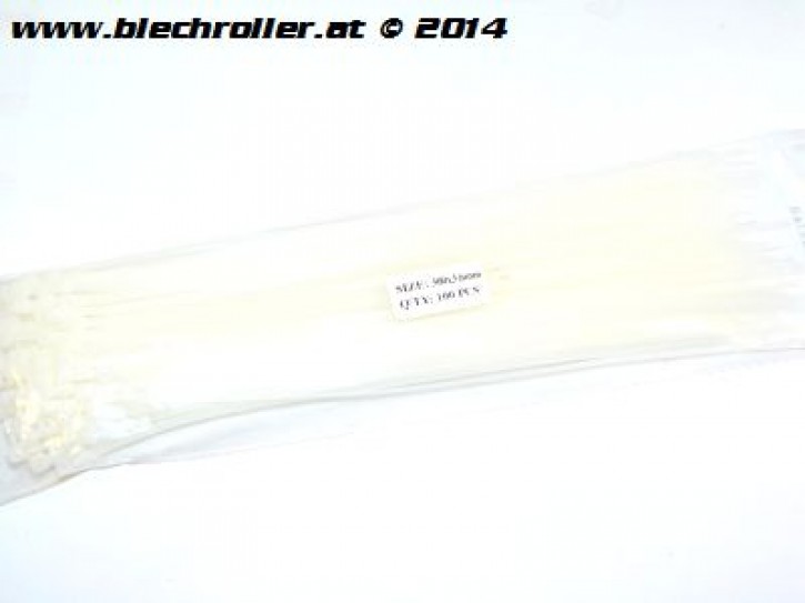 Kabelbinder 100 Stück, Länge: 300mm