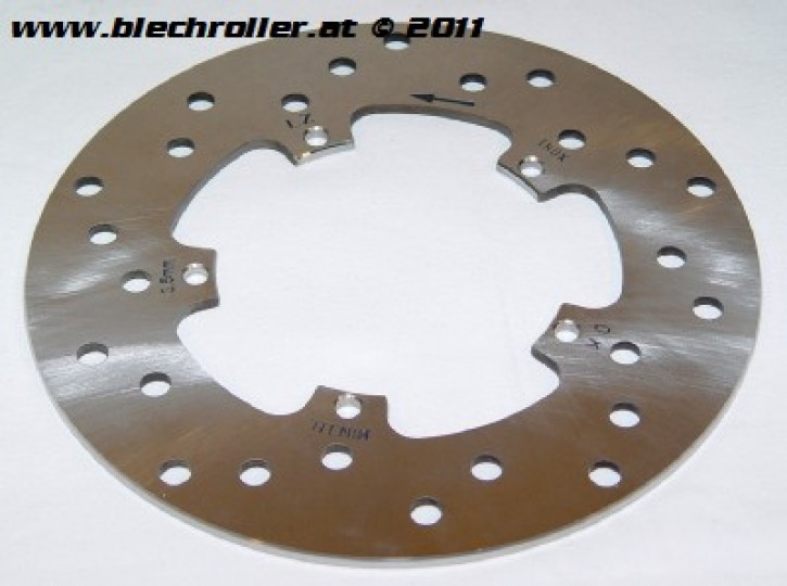 Bremsscheibe PIAGGIO für Vespa PX 125-200 E `98/MY/`11/ET2/ET4/LX/LXV/S /Primavera/Sprint 50-150ccm auch für GRIMECA Classic NT/PX`98
