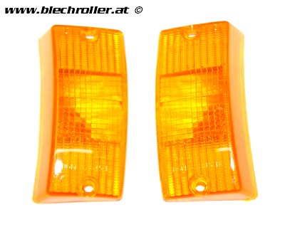 Blinkerglas PIAGGIO/SIEM für Vespa PE/PX/T5 - vorne/rechts und links