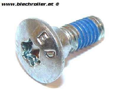 Schraube M6 x 20 mm Flachkopf / Dorx, abgesetzt für Rieju Bremsscheibe