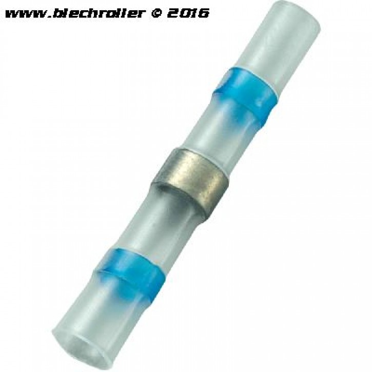 Schrumpf-Lötverbinder, für Kabelverbindungen bis 4,5mm² Querschnitt - Blau