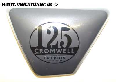 Seitenverkleidung/Deckel LINKS für Brixton Cromvell/BX 125 - Timberwolf Gray