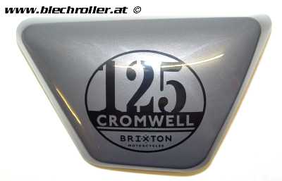 Seitenverkleidung/Deckel RECHTS für Brixton Cromvell/BX 125 - Timberwolf Gray