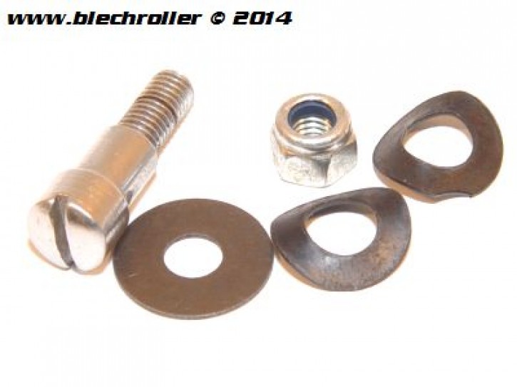 Hebelschraube mit Schlitzkopf für Vespa 50 N/L/R/S/SR/SS/90/R/SS/125 VMA/PV /125 Super/GT/GTR/150 GL/Sprint/V/Super/180 SS/Rally/200 Rally