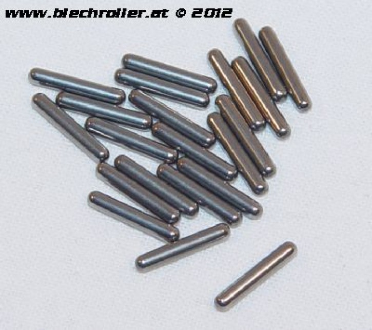Nadel Nebenwelle Satz mit 21 Stk. 2x11,8mm Nadeln, für Vespa 125 VNA-TS/150 VBA-Super/160 GS/180 SS/180-200 Rally /PX125-200/PE/Lusso/Cosa/T5