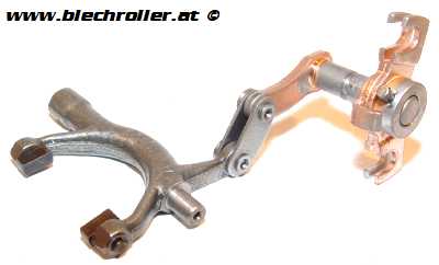 Schaltarm/Schaltgabel für Vespa V50/V90/SS50/SS90/PV125/ET3 - komplett