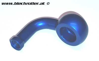 Banjo SPIEGLER 90° Aluminium - Blau Eloxiert