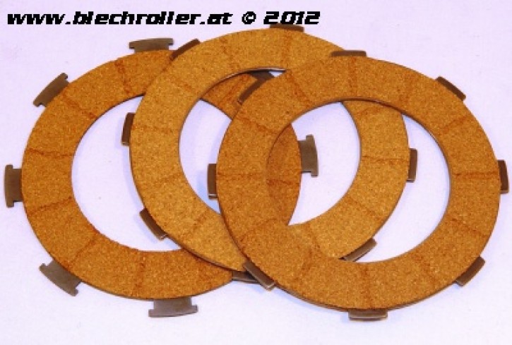 Kupplungsbeläge FA für Vespa 150 GS VS5M 0063169 ->/160 GS/180 SS/180-200 Rally/P200E/PX200 E/Lusso -> '94/Cosa 1/T5/LML Star/Deluxe 125-150 4T/4S