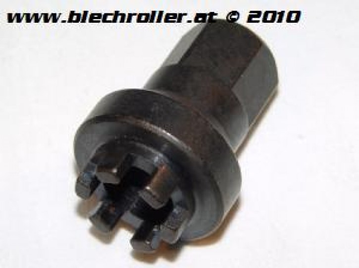 Kronenmutterschlüssel Kronenmutter Kupplung für Einbau/Ausbau für Vespa 125 V1-TS/150 VL-Super/160 GS/180 SS/Rally/PX80-200/PE/Lusso -> 1994/Cosa 1/T5