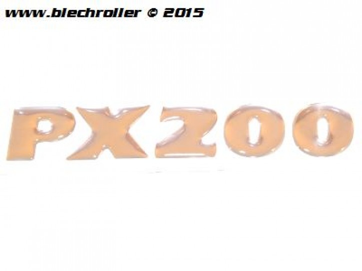 Schriftzug "PX200" Milenium, Seitenhaube