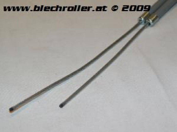 Seilzug Bremse hinten, mit Hülle, ohne Auge für V50/PV /Sprint/Rally /VNA-TS/150 VBA-Super/160 GS