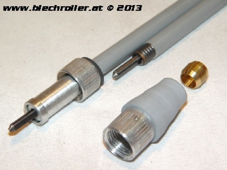 Tachowelle PASCOLI  für Vespa 125 VNB5 033017>VNB6/150 VBB2T 216001> - geschraubt/geschraubt