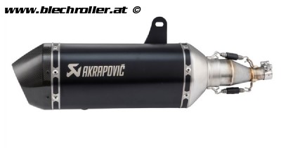 Rennauspuff AKRAPOVIC SLIP-ON für Vespa GTS/GTS Super 125/150ccm 4T LC iGet (`20-) Euro5