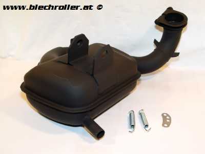 * Rennauspuff BGM PRO BigBox TOURING (BBT) für Vespa Rally/PE/PX 200