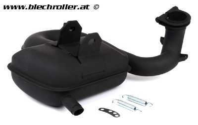 * Rennauspuff BGM PRO BigBox TOURING V2 (BBT2) für Vespa Rally/PE/PX 200