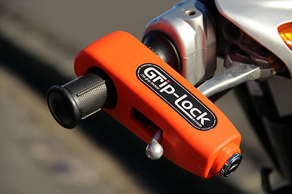 Grip-Lock - secure your ride - Farbe: Orange
