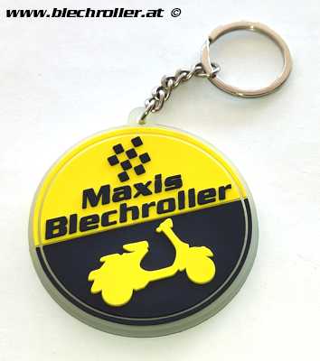 Schlüsselanhänger 3D "Maxis Blechroller" - GUMMI