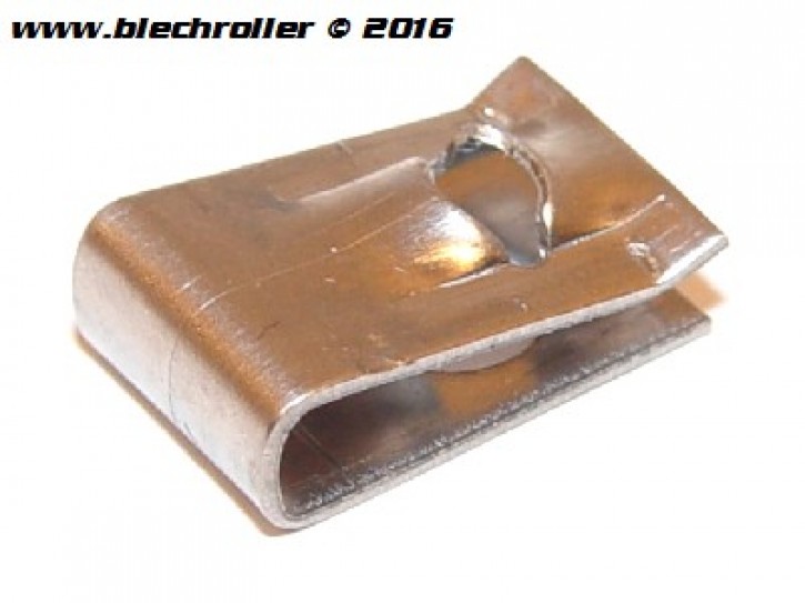 Federklammer Blechmutter 10x17 mm, Stahl