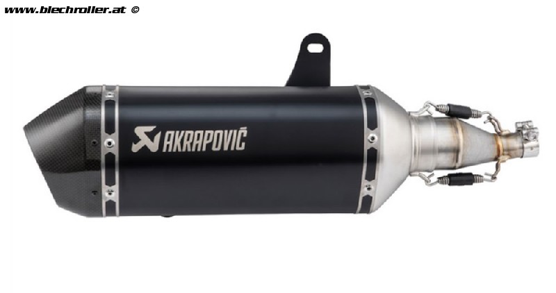 Rennauspuff AKRAPOVIC SLIP-ON für Vespa GTS/GTS Super 125/150ccm 4T LC iGet  (`20-) Euro5