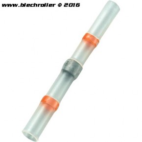 Lötverbinder Schrumpf Kabel Kfz verbinder Sortiment Box 150 Teile rot blau